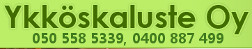 Ympäristörakennus Ahola Oy / Ykköskaluste Oy logo